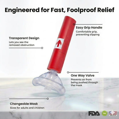 LifeAid 2.0 | Anti-Choking Device For Adult & Children